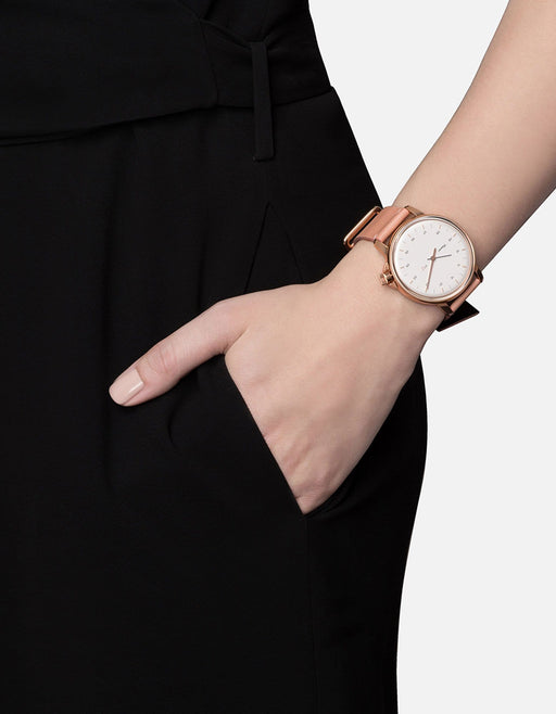 Miansai M12 Swiss M12 Swiss Rose|White Salmon Leather