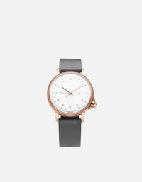 Miansai M12 Swiss M12 Swiss Rose|White Steel Leather Steel / S / Monogram: No