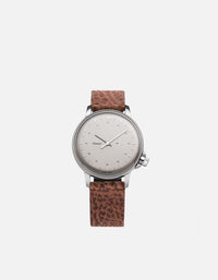Miansai M12 Swiss M12 Swiss Silver Brown Shark Brown / R / Monogram: No