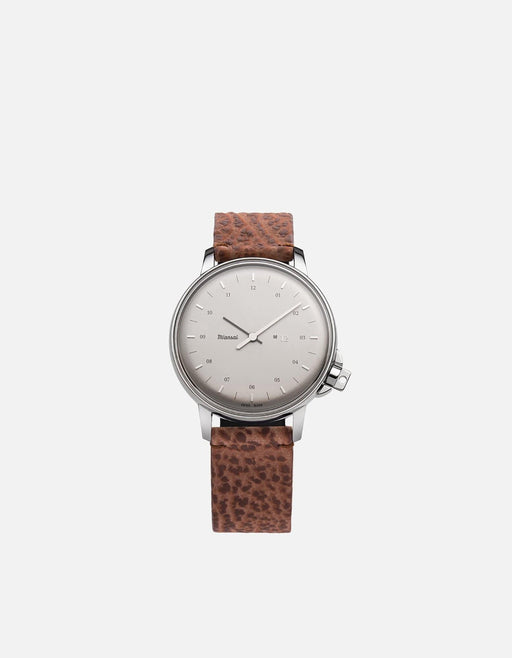 Miansai M12 Swiss M12 Swiss Silver Brown Shark Brown / R / Monogram: No