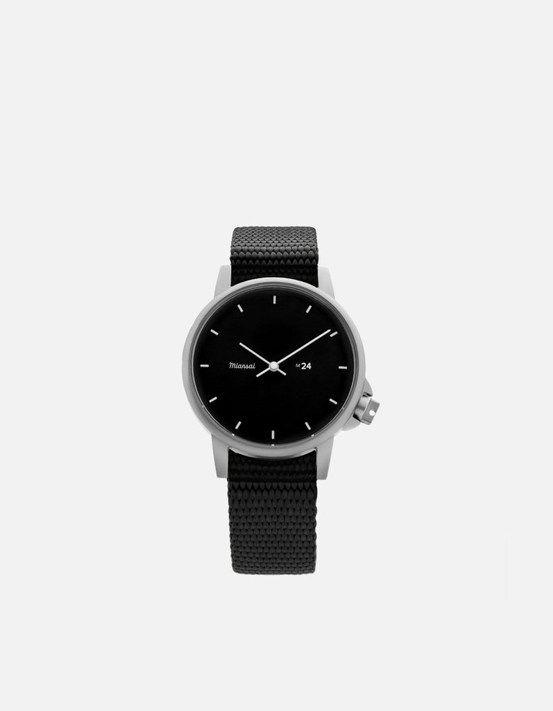 Miansai M24 Japanese M24 II Black Black Nylon Black / R / Monogram: No