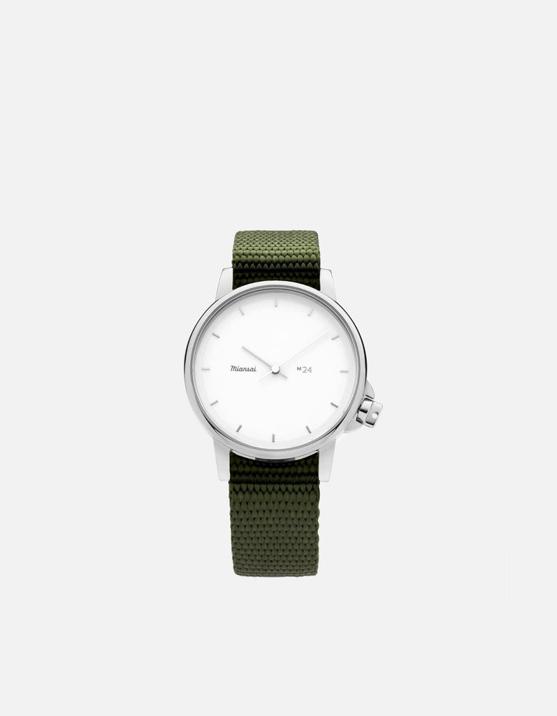 Miansai M24 Japanese M24 II White Hunter Nylon Hunter Green / R / Monogram: No