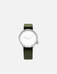 Miansai M24 Japanese M24 II White Hunter Nylon Hunter Green / R / Monogram: No