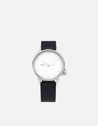 Miansai M24 Japanese M24 II White Navy Blue Leather Navy Blue / R / Monogram: No