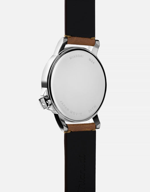 Miansai M24 Japanese M24 II White Tan Leather