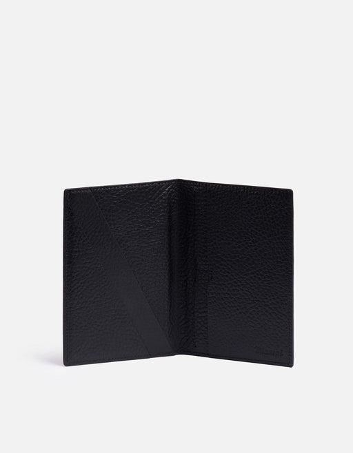 Miansai SLG Modern Passport Wallet, Textured Black