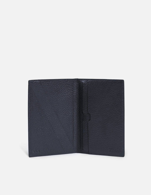Miansai SLG Modern Passport Wallet, Textured Navy Textured Navy / O/S / Monogram: Yes