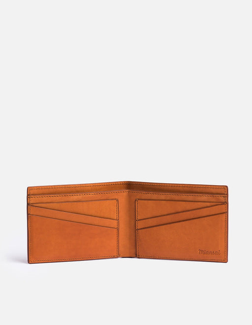 Miansai SLG Modern Billfold, Vintage Cognac