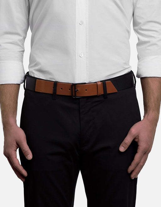 Miansai Belts Webbing Belt, Black/Brown