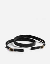 Miansai Camera Straps Camera Strap, Black Leather Black / 43 in.