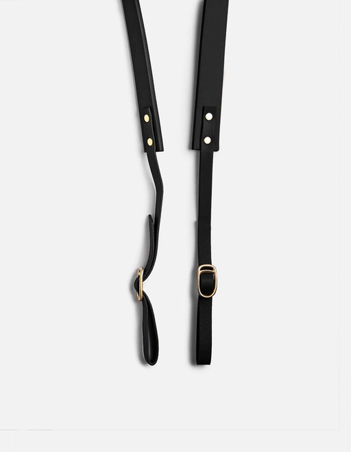 Miansai Camera Straps Camera Strap, Black Leather Black / 43 in.