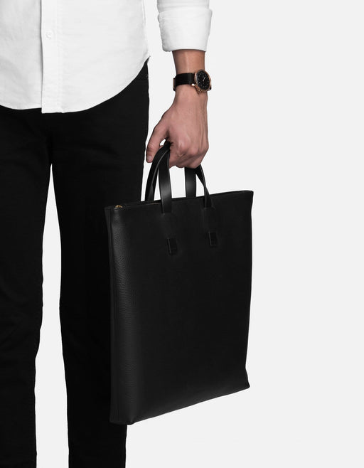 Miansai Bags Slim Tote, Textured Black Black / O/S