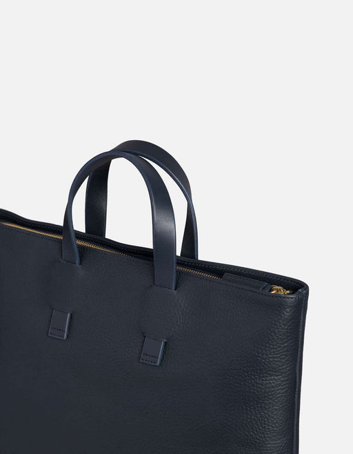 Miansai Bags Slim Tote, Textured Navy Blue Navy Blue / O/S
