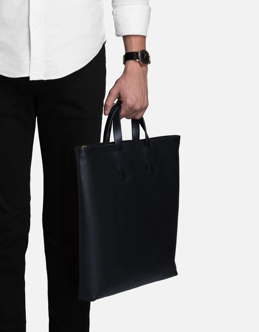 Miansai Bags Slim Tote, Textured Navy Blue Navy Blue / O/S