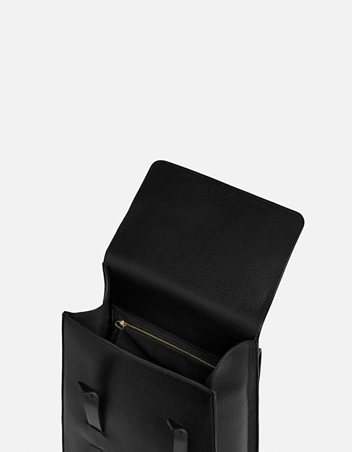Miansai Bags Mini Harbour Rucksack, Textured Black Black
