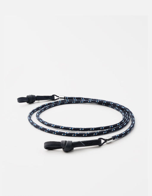 Miansai Sunglasses Nexus Nylon Sunglass Cord, Sterling Silver Indigo / O/S