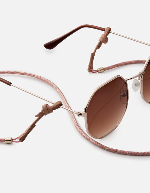 Miansai Dry Goods Nexus Nylon Sunglass Cord, Gold Vermeil