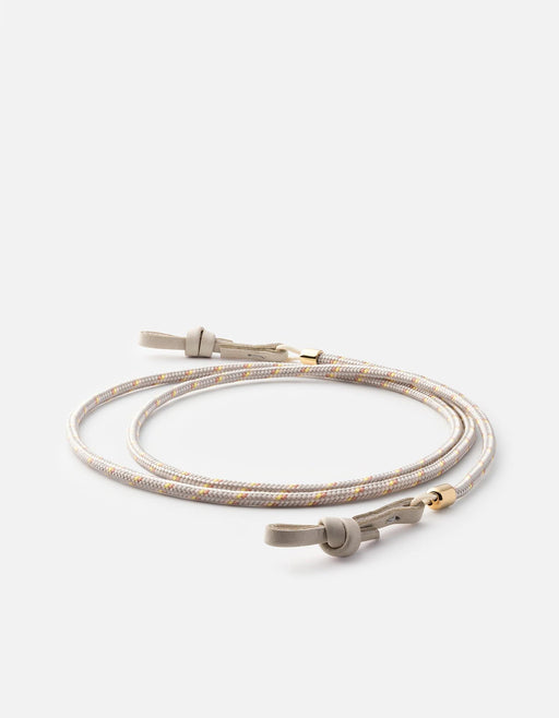 Miansai Dry Goods Nexus Nylon Sunglass Cord, Gold Vermeil Shadow / O/S