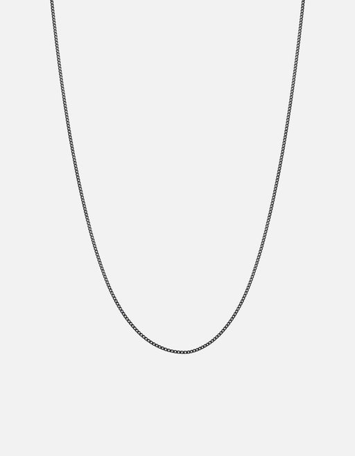 Miansai Necklaces 1.3mm Cuban Chain Necklace, Sterling Silver
